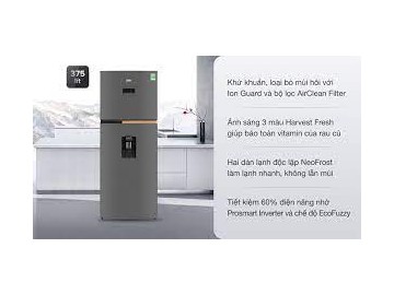 Tủ lạnh Beko Inverter 375 lít RDNT401E50VZDK 